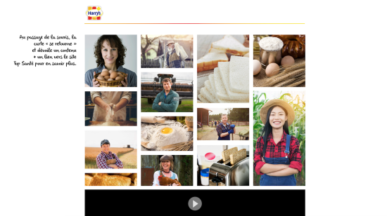 Campagne web Harrys